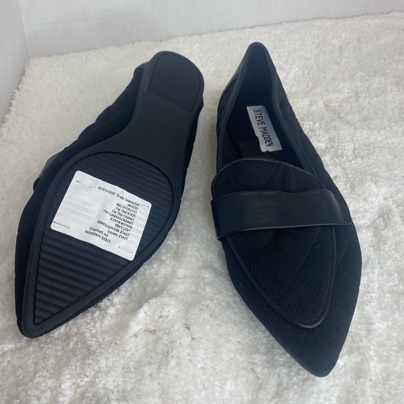 New SAmple Shoe Steve madden dv quilted leather flyknit ladies loafers 6 - Picture 9 of 12